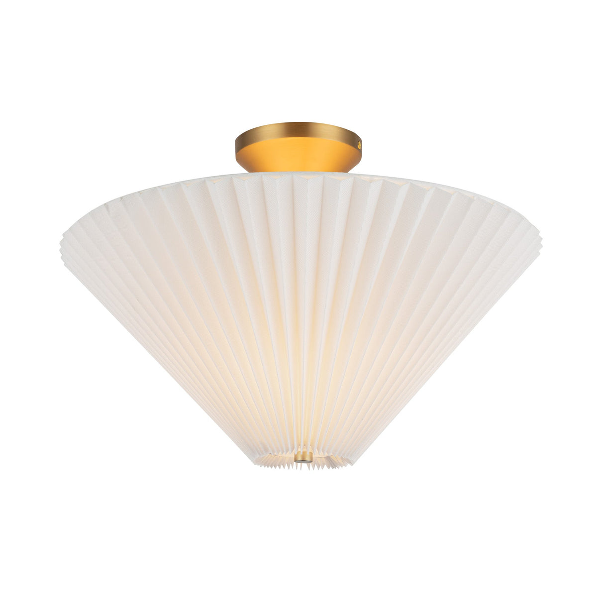 Alora Mood Bridgette 16-in Semi-Flush Mount