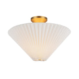 Alora Mood Bridgette 16-in Semi-Flush Mount