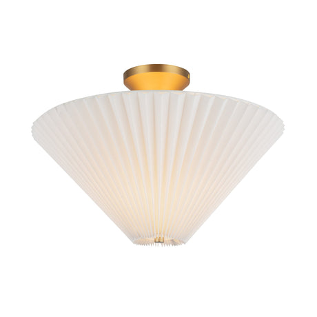 Alora Mood Bridgette 16-in Semi-Flush Mount