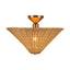 Alora Mood Bridgette 16-in Semi-Flush Mount