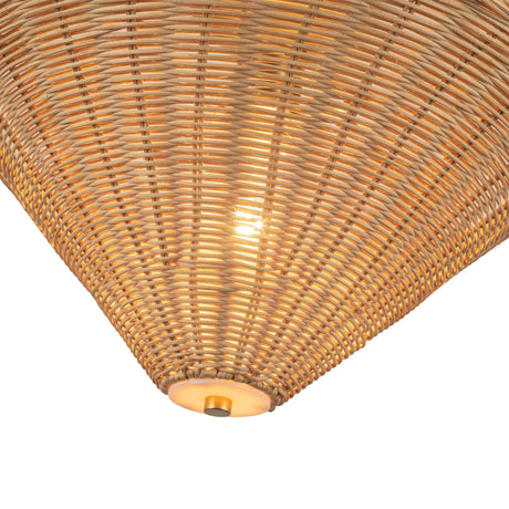 Alora Mood Bridgette 16-in Semi-Flush Mount