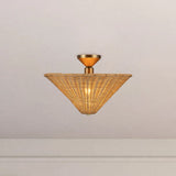 Alora Mood Bridgette 16-in Semi-Flush Mount