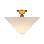Alora Mood Bridgette 16-in Semi-Flush Mount