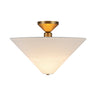 Alora Mood Bridgette 16-in Semi-Flush Mount