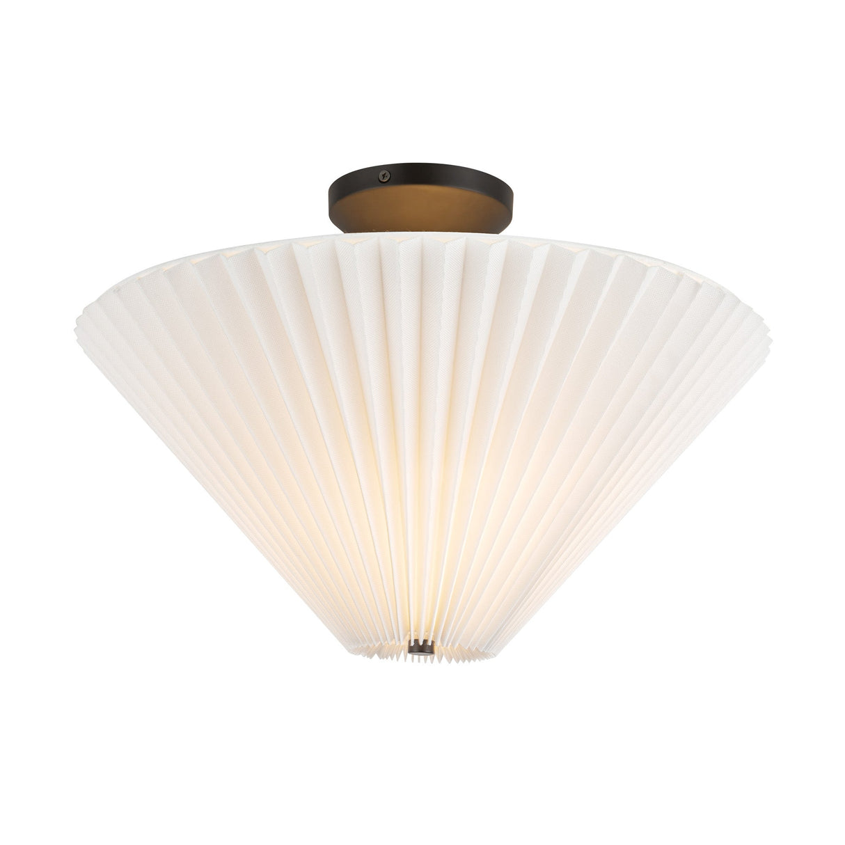 Alora Mood Bridgette 16-in Semi-Flush Mount
