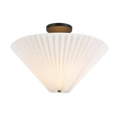 Alora Mood Bridgette 16-in Semi-Flush Mount