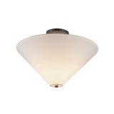 Alora Mood Bridgette 16-in Semi-Flush Mount