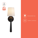 Alora Mood Bridgette 6-in Wall/Vanity Light