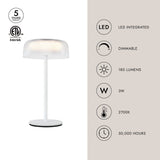 Kuzco Brilla 11-in Table Lamp