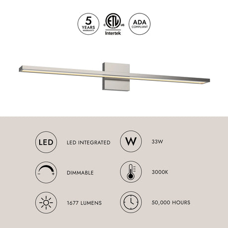 Kuzco Brio 36-in Vanity Light