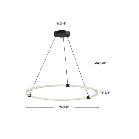 Kuzco Bruni 40-in Pendant