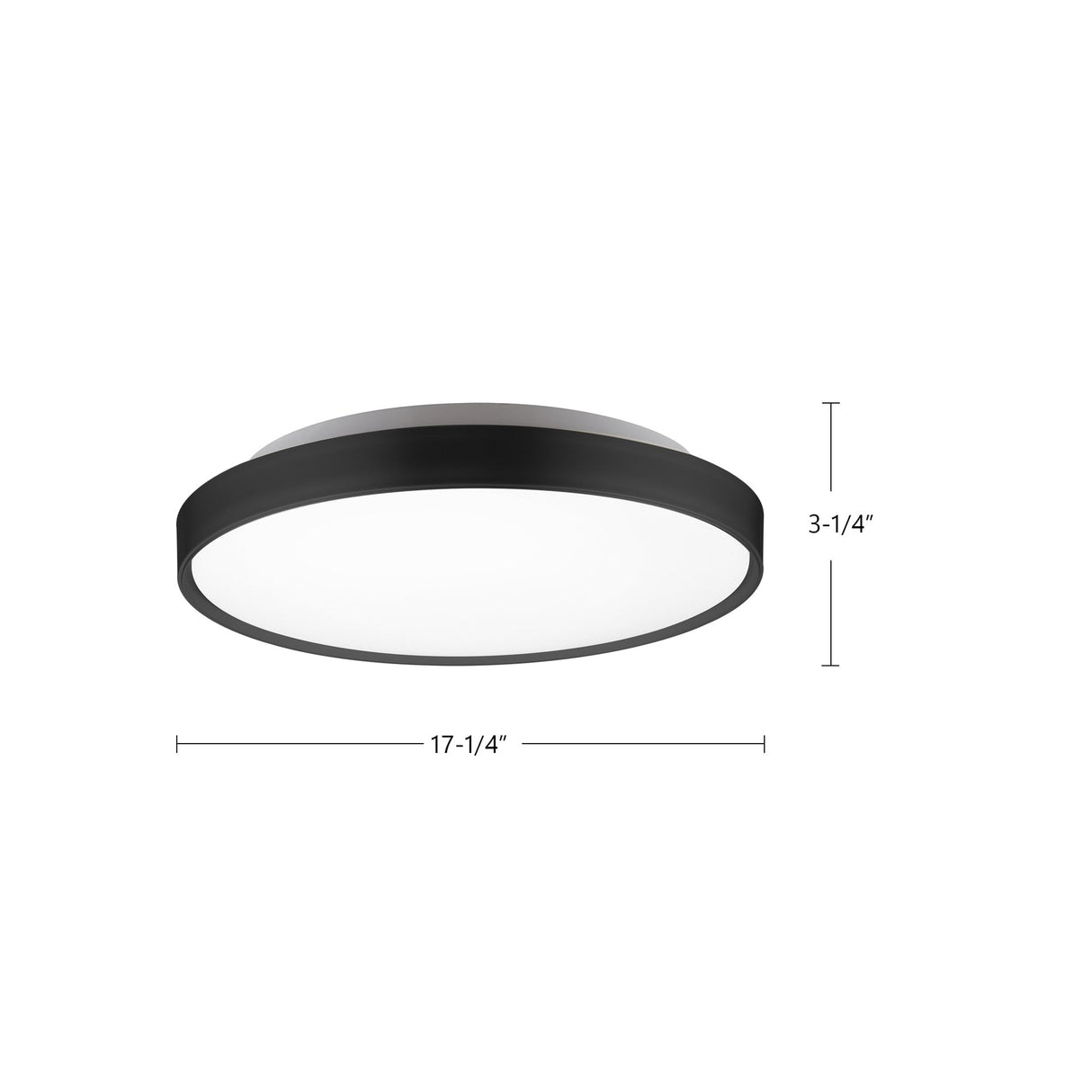 Kuzco Brunswick 18-in Flush Mount