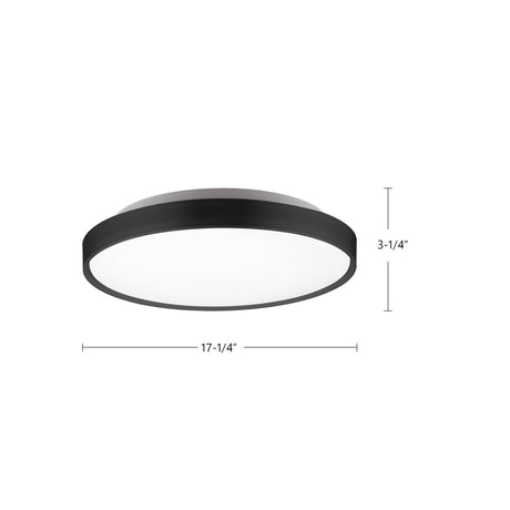 Kuzco Brunswick 18-in Flush Mount