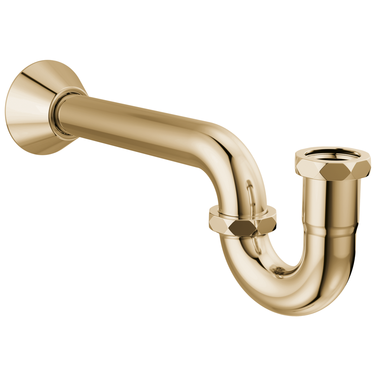 20-Gauge P-Trap with Flange