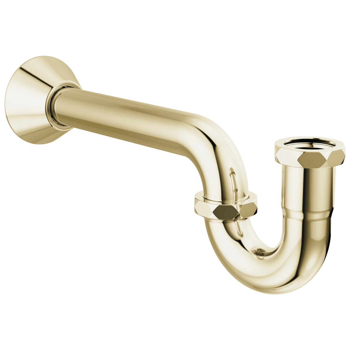 20-Gauge P-Trap with Flange