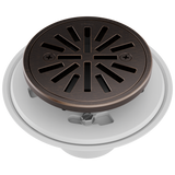 Essential Shower Series 4" Tile-In Round Shower Drain