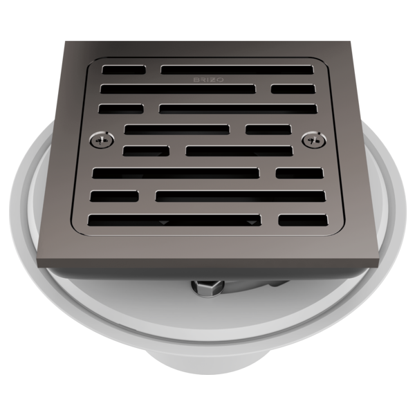 Essential Shower Series 4" Tile-In Square Shower Drain