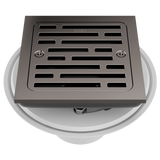 Essential Shower Series 4" Tile-In Square Shower Drain