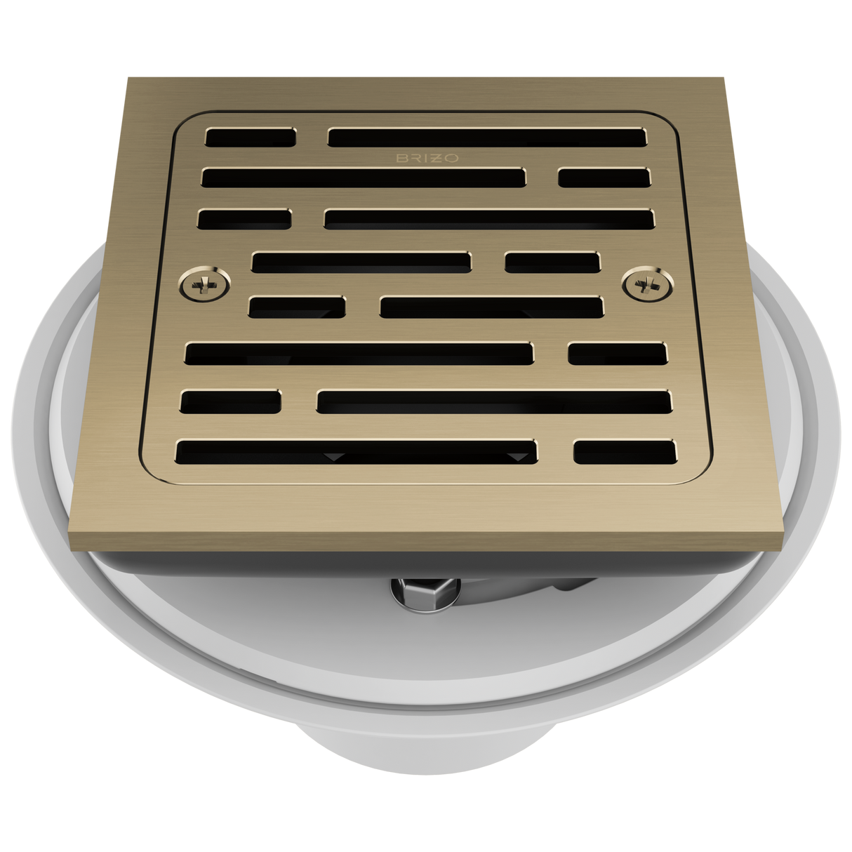 Essential Shower Series 4" Tile-In Square Shower Drain