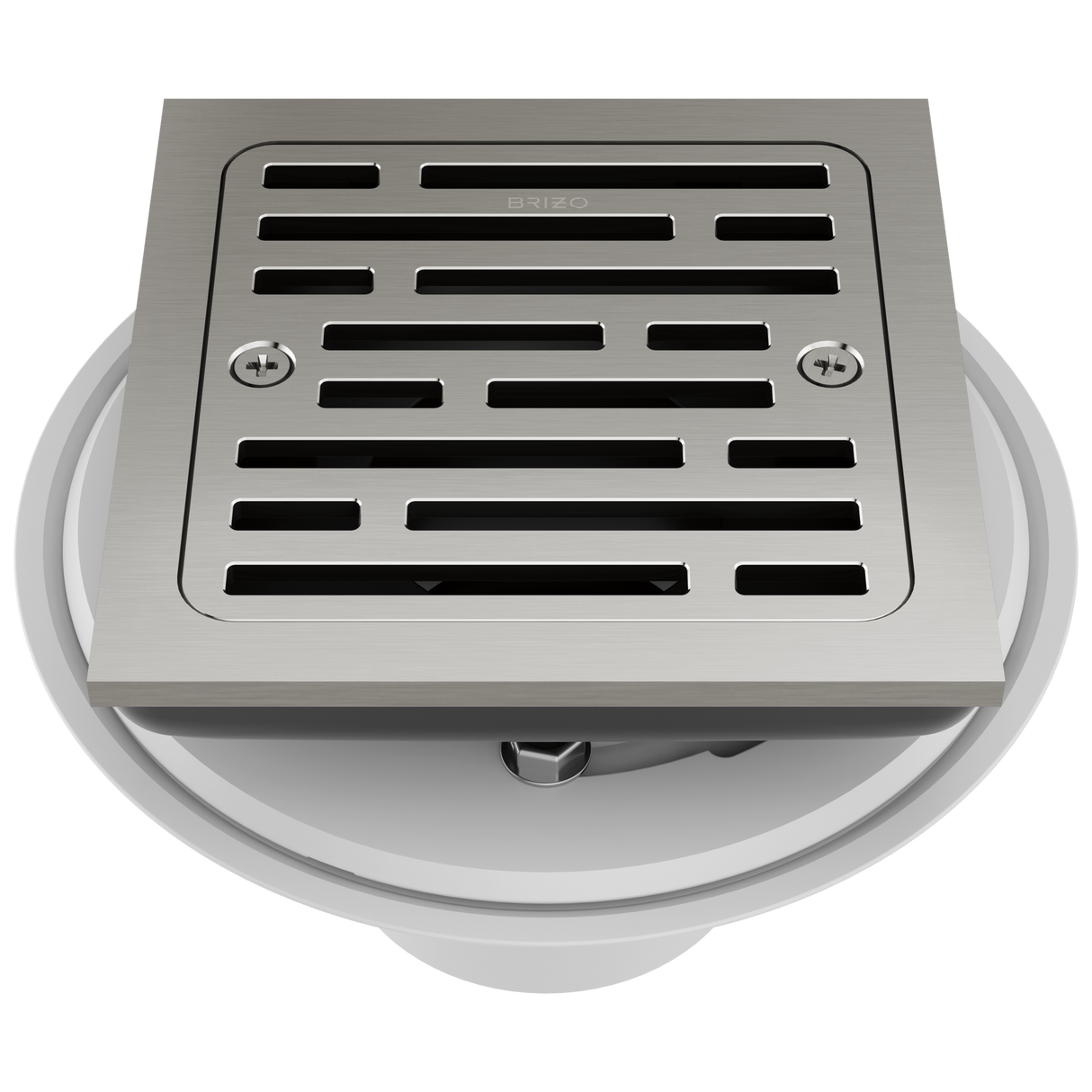 Essential Shower Series 4" Tile-In Square Shower Drain