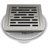 Essential Shower Series 4" Tile-In Square Shower Drain