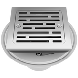 Essential Shower Series 4" Tile-In Square Shower Drain