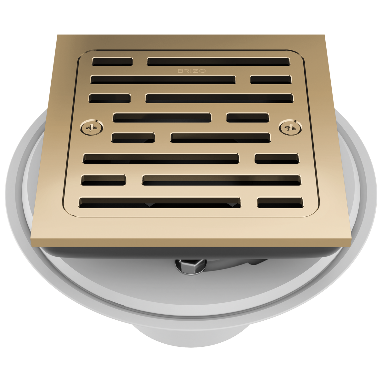 Essential Shower Series 4" Tile-In Square Shower Drain