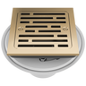 Essential Shower Series 4" Tile-In Square Shower Drain