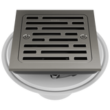 Essential Shower Series 4" Tile-In Square Shower Drain