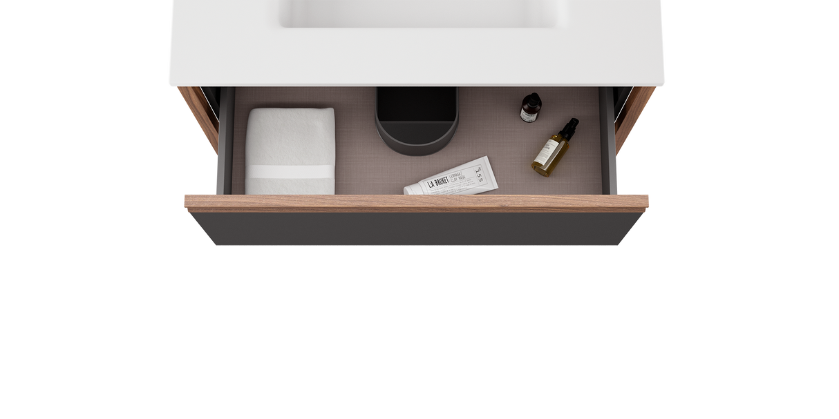 Tempo 31″ Two Drawer Freestanding Vanity