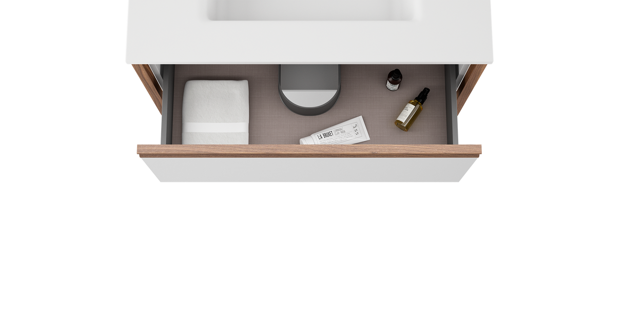 Tempo 31″ Two Drawer Freestanding Vanity