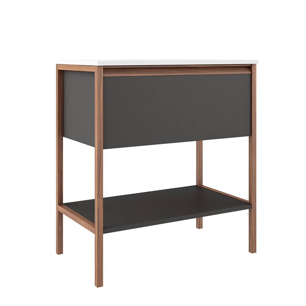 Tempo 31″ One Drawer One Shelf Freestanding Vanity