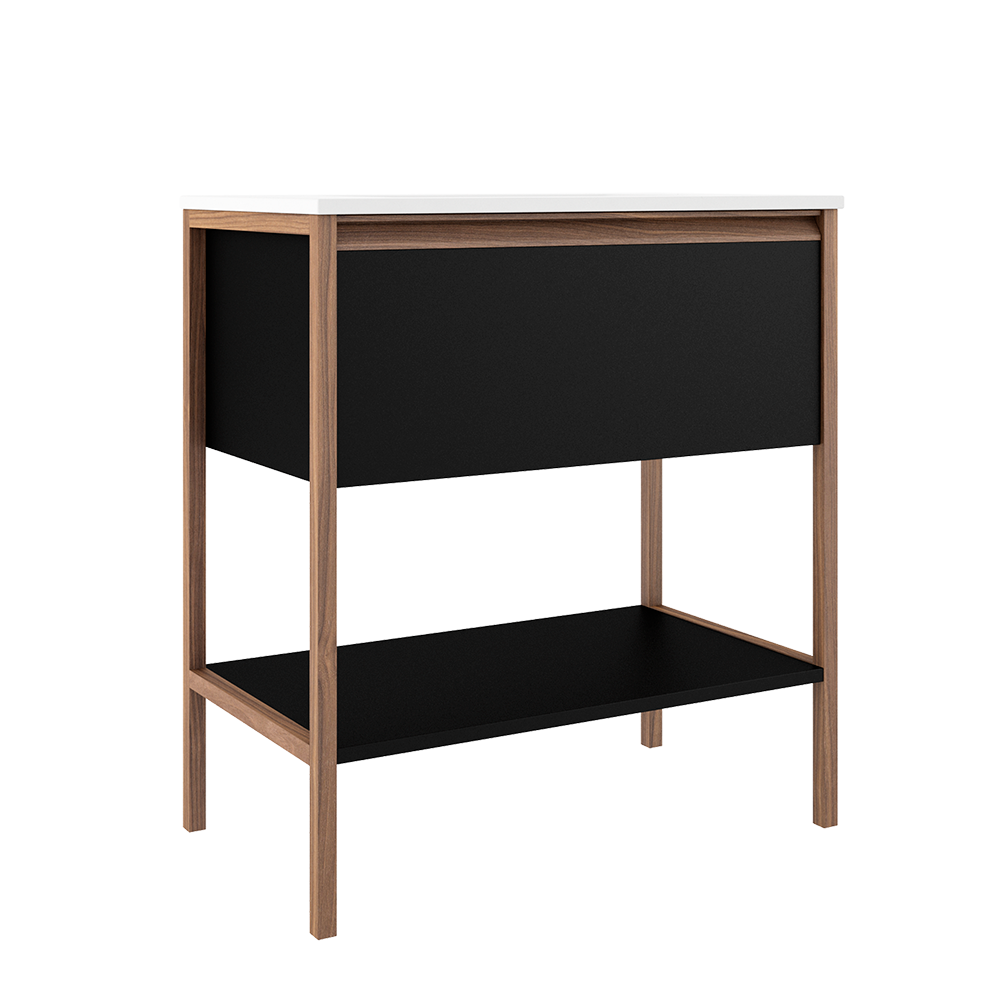 Tempo 31″ One Drawer One Shelf Freestanding Vanity