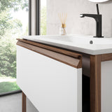 Tempo 36″ One Drawer One Shelf Freestanding Vanity