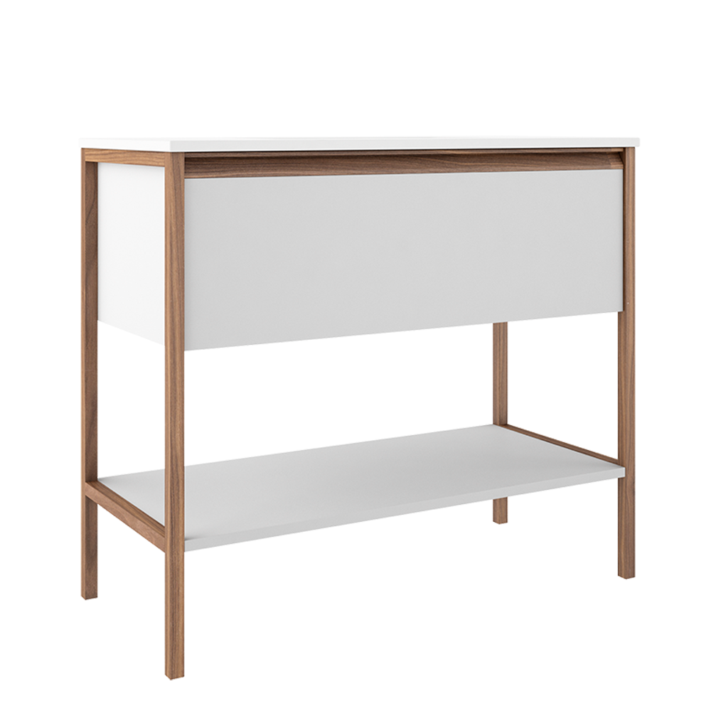 Tempo 36″ One Drawer One Shelf Freestanding Vanity