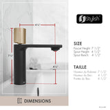 B-104NG Bathroom Faucet