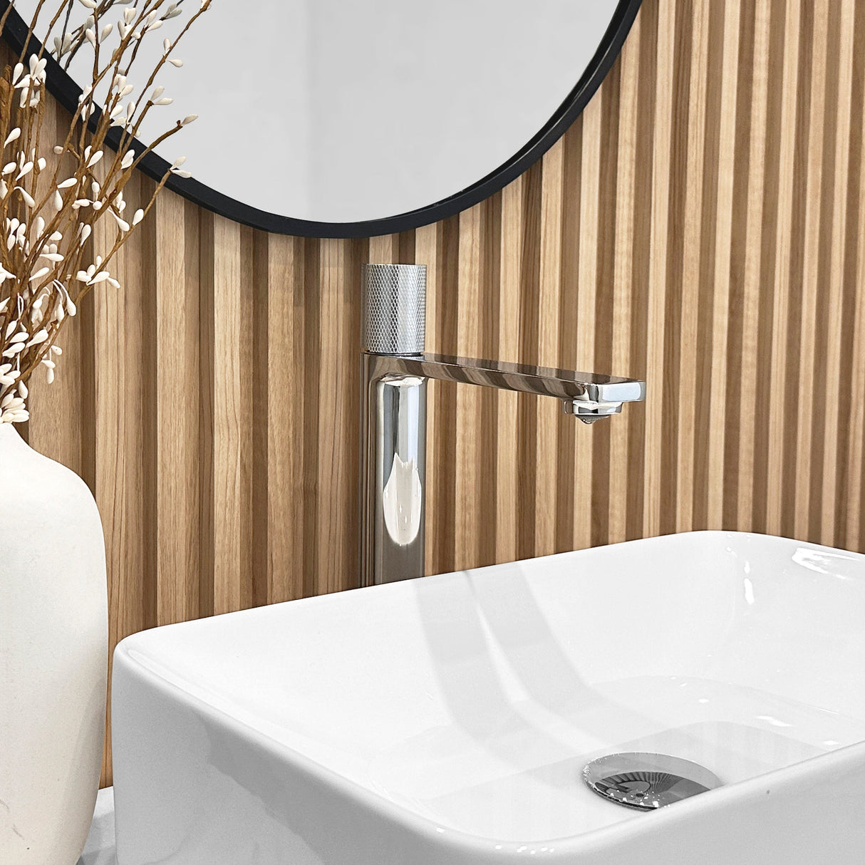 Single Handle 12 12 Vessel Bathroom Faucet