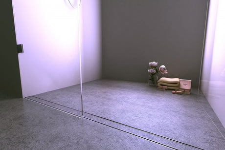 Linear Drain With Tile Insert Cascata