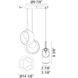 Matteo Pendants C60603AG