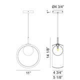 Matteo Pendants C60611AG