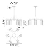 Matteo Chandelier C60806