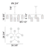 Matteo Chandelier C60809