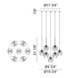 Matteo Pendants C61607AG