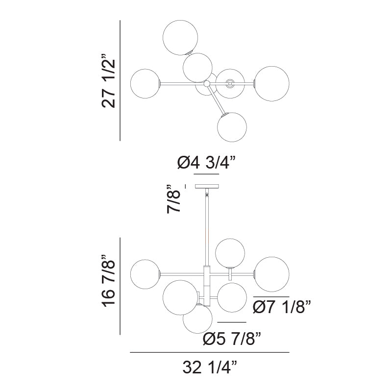 Matteo Chandelier C70706AG