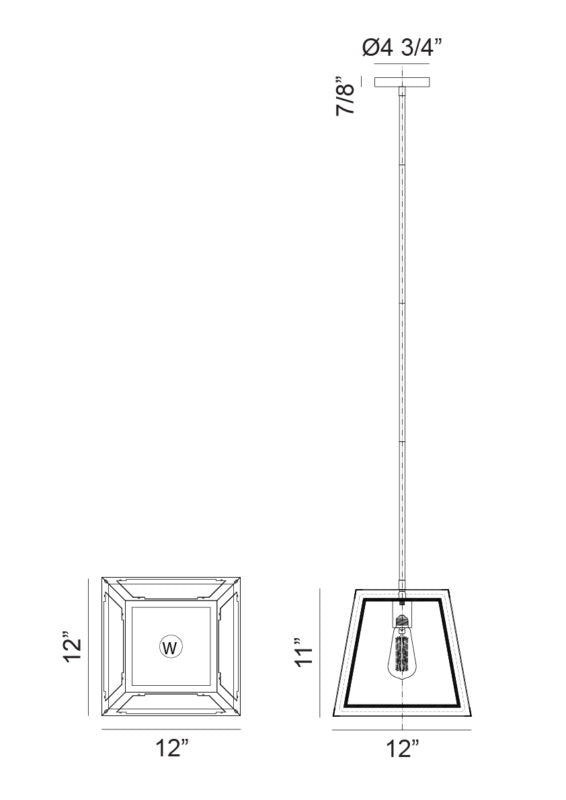 Matteo Pendants C72101MB