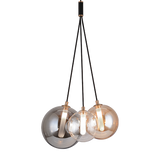Matteo Magma 3-Light Chandelier C81003BK