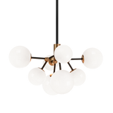 Matteo Novu 8-Light Chandelier C83008AGOP