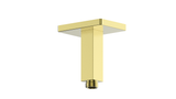 SQUARE 4" CEILING MOUNTED SHOWER ARM WITH SQUARE TUBE