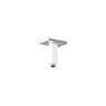SQUARE 4" CEILING MOUNTED SHOWER ARM WITH SQUARE TUBE