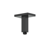 SQUARE 4" CEILING MOUNTED SHOWER ARM WITH SQUARE TUBE